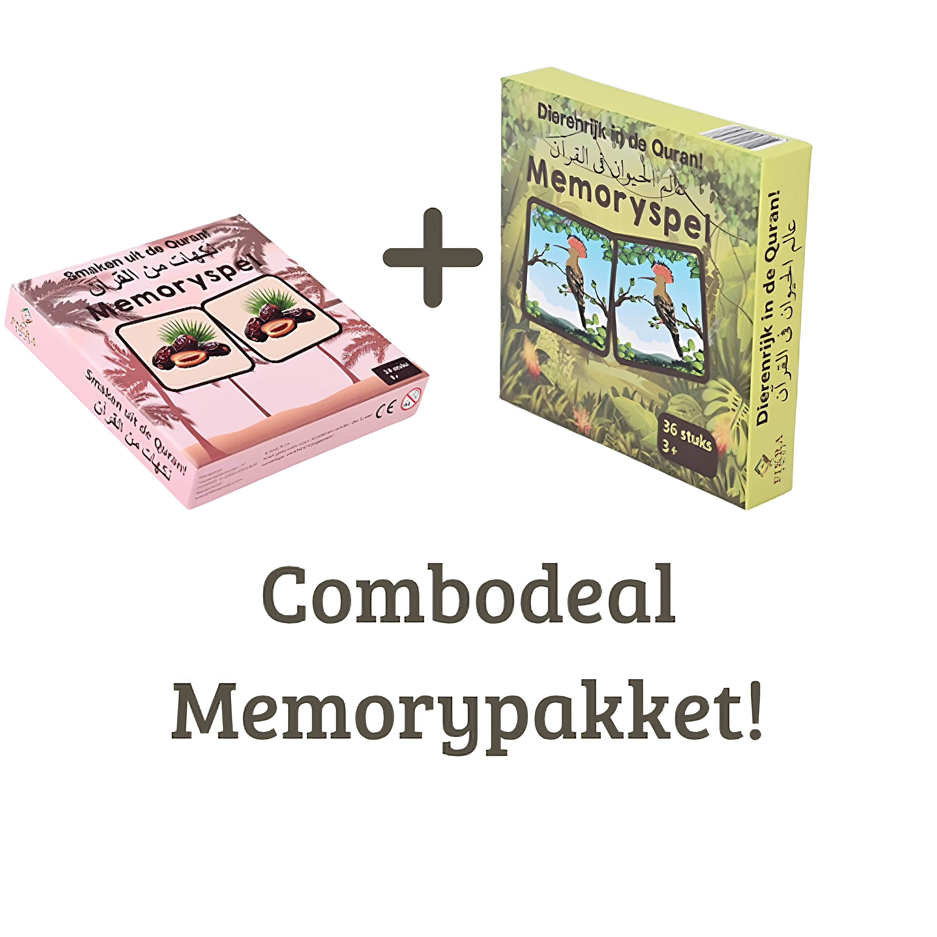 Memoryspel, combodeal - Smaken en Dieren uit de Koran -